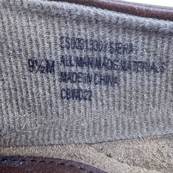 Euro Soft Womens CBW022 Brown Slip On Round Toe Low Solid Size 9.5M Ballet Flats - Picture 9 of 9